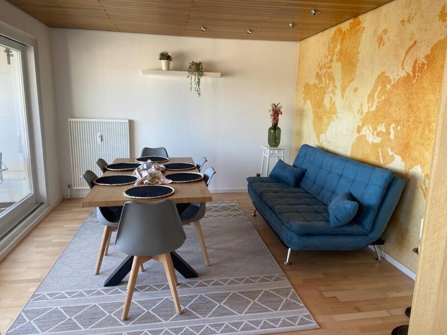 Tolle Wohnung Mit Panoramablick Weinheim Eksteriør billede