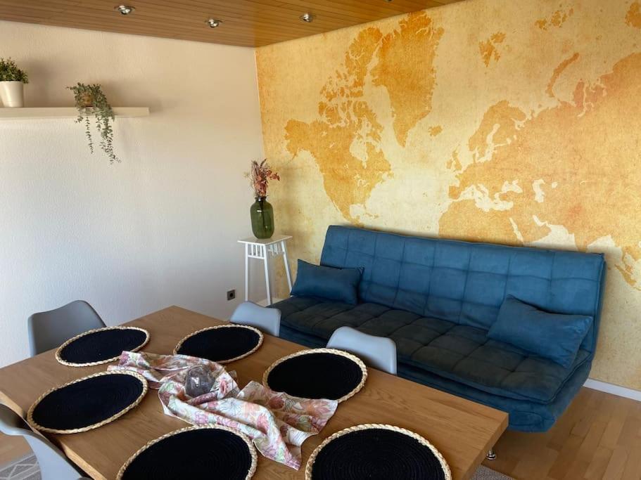 Tolle Wohnung Mit Panoramablick Weinheim Eksteriør billede