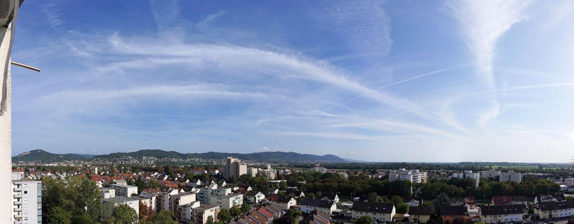 Tolle Wohnung Mit Panoramablick Weinheim Eksteriør billede